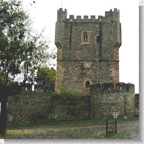 The castle of Bragança