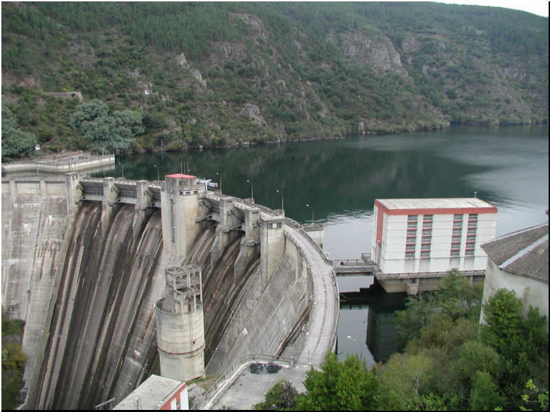 The dam of the river Sil